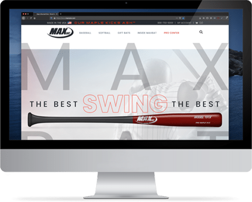 maxbat website screenshot